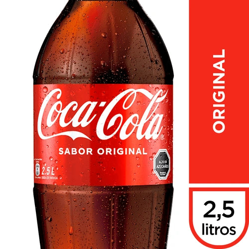 COCA COLA ORIGINAL DESECHABLE 2,5LT X6
