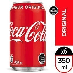 COCA COLA ORIGINAL 350CC X6