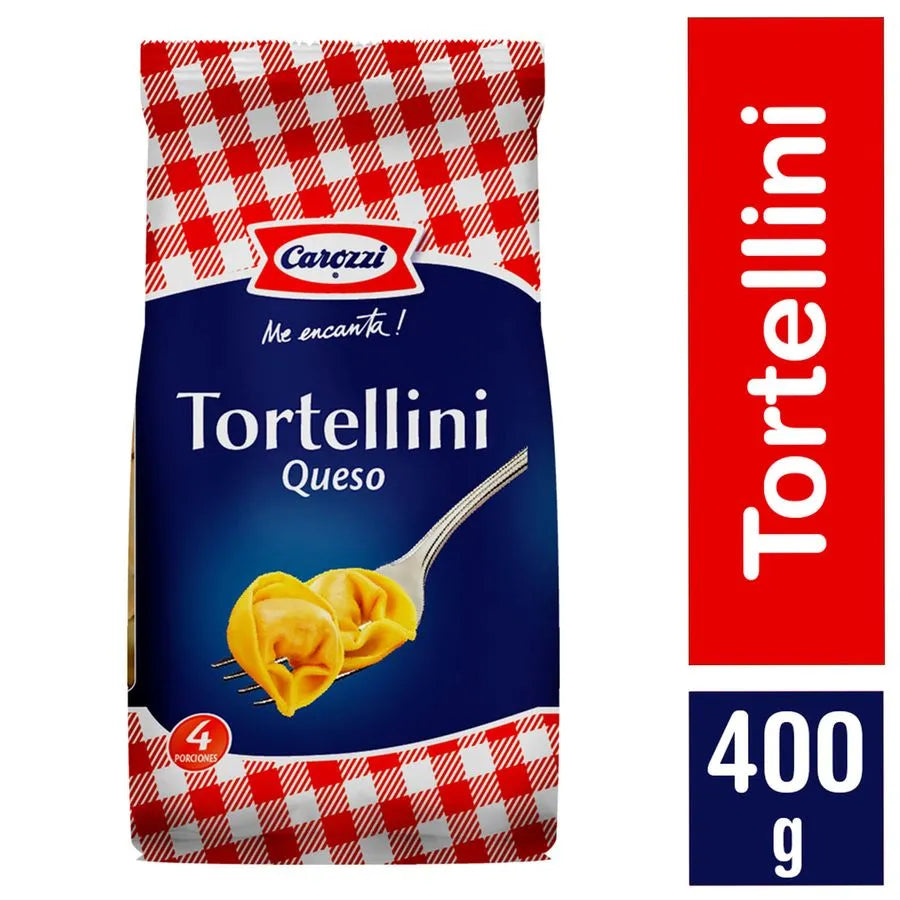 Fideo Pasta Tortellini Queso Bolsa, 400 g