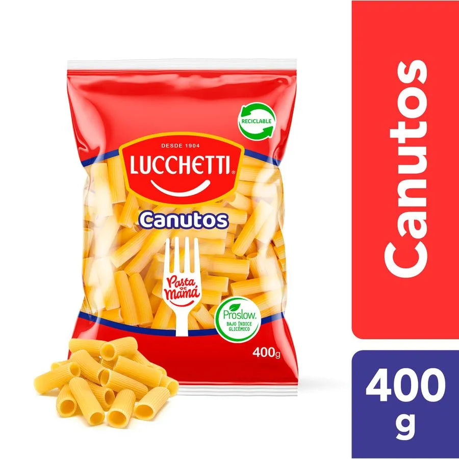 Fideo Pasta Canutos N°47 Bolsa, 400 g