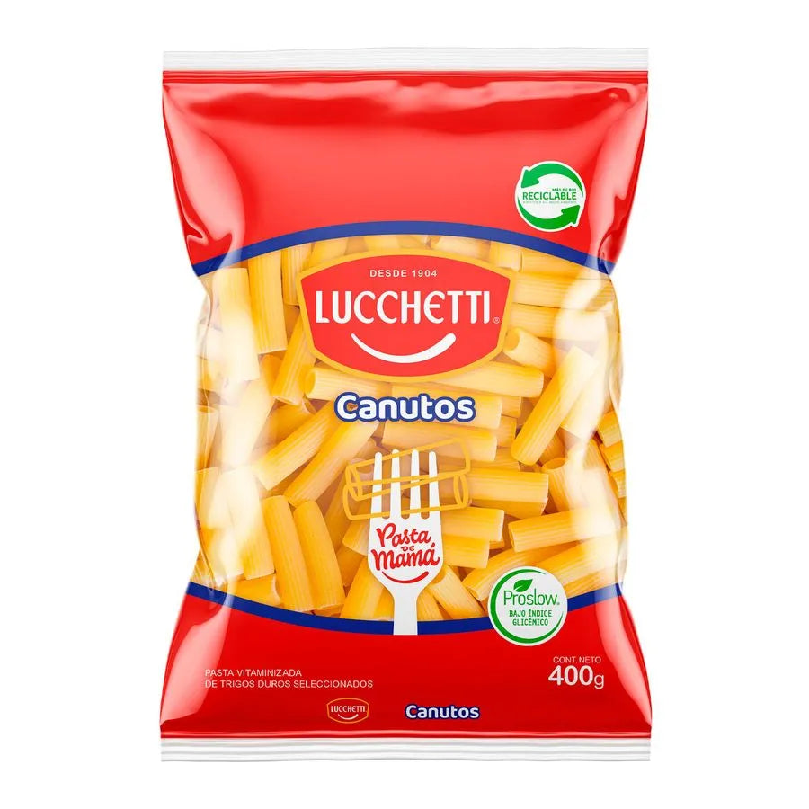 Fideo Pasta Canutos N°47 Bolsa, 400 g
