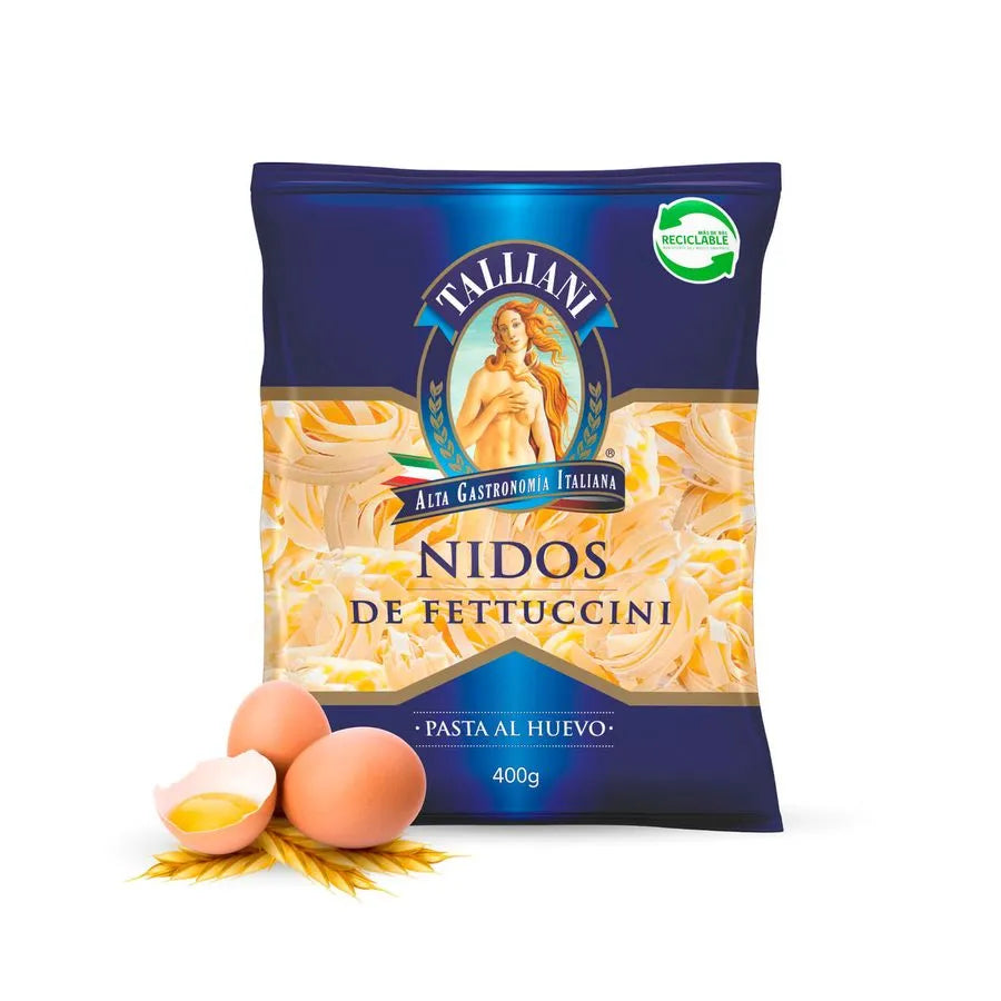 Nidos de Fetuccini Talliani Al Huevo 400 g