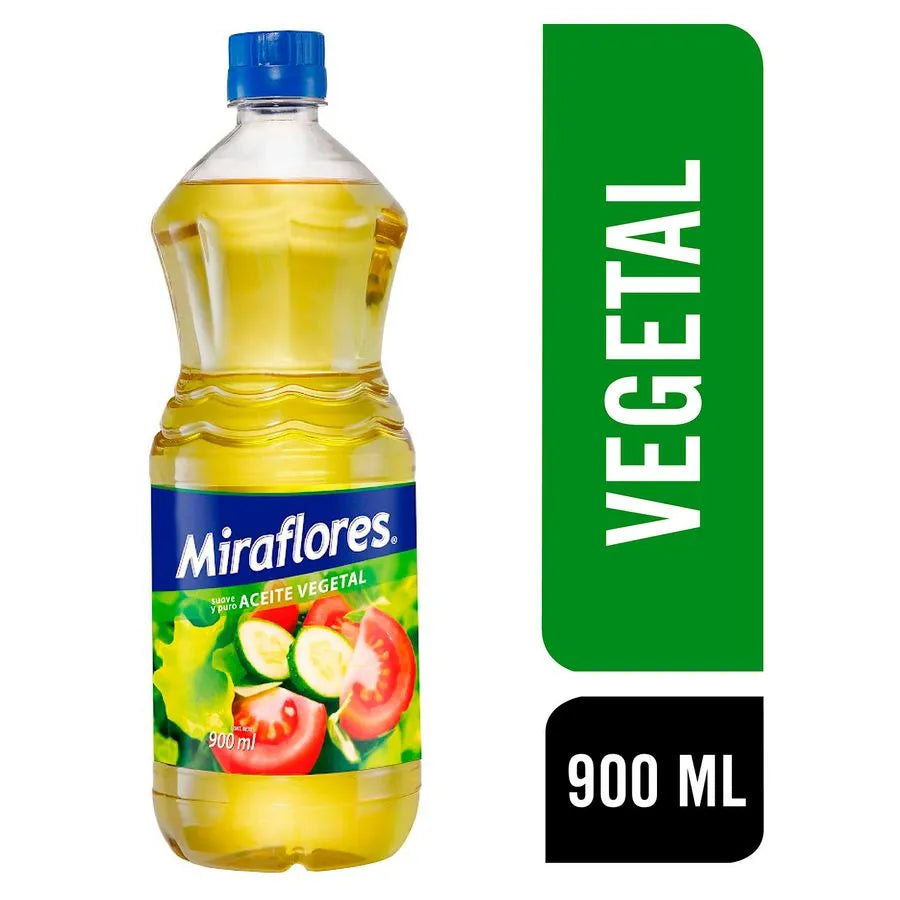 ACEITE VEGETAL MIRAFLORES 900ML