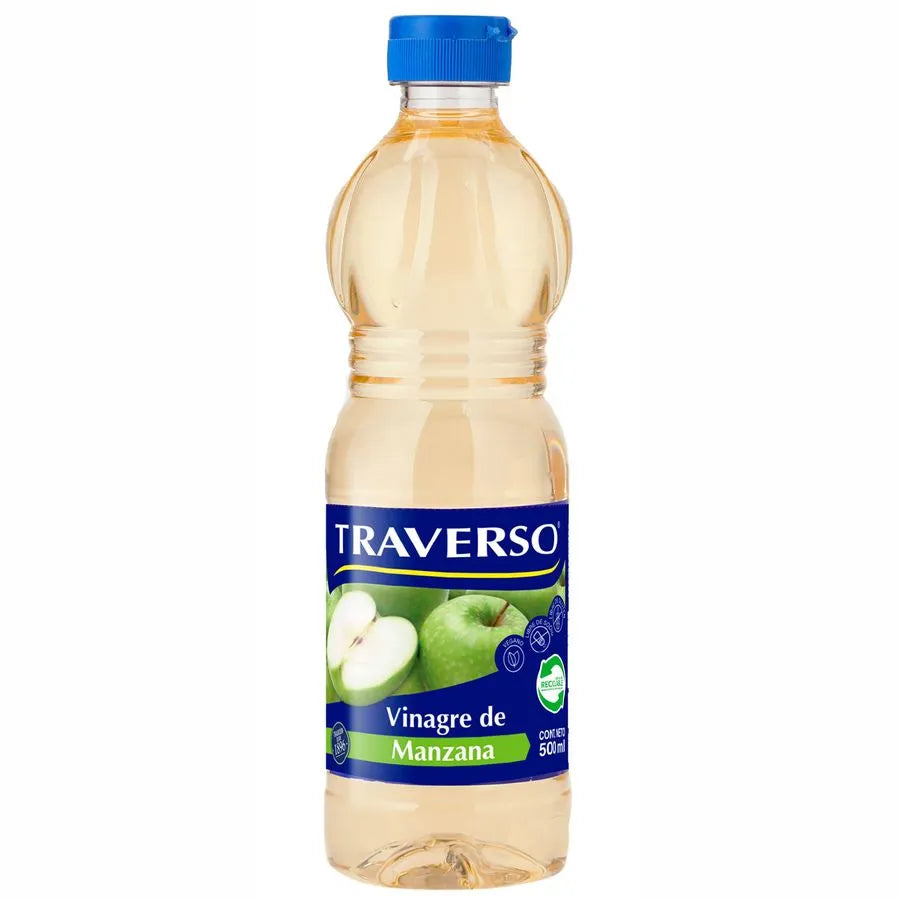 VINAGRE DE MANZANA TRAVERSO 500ML