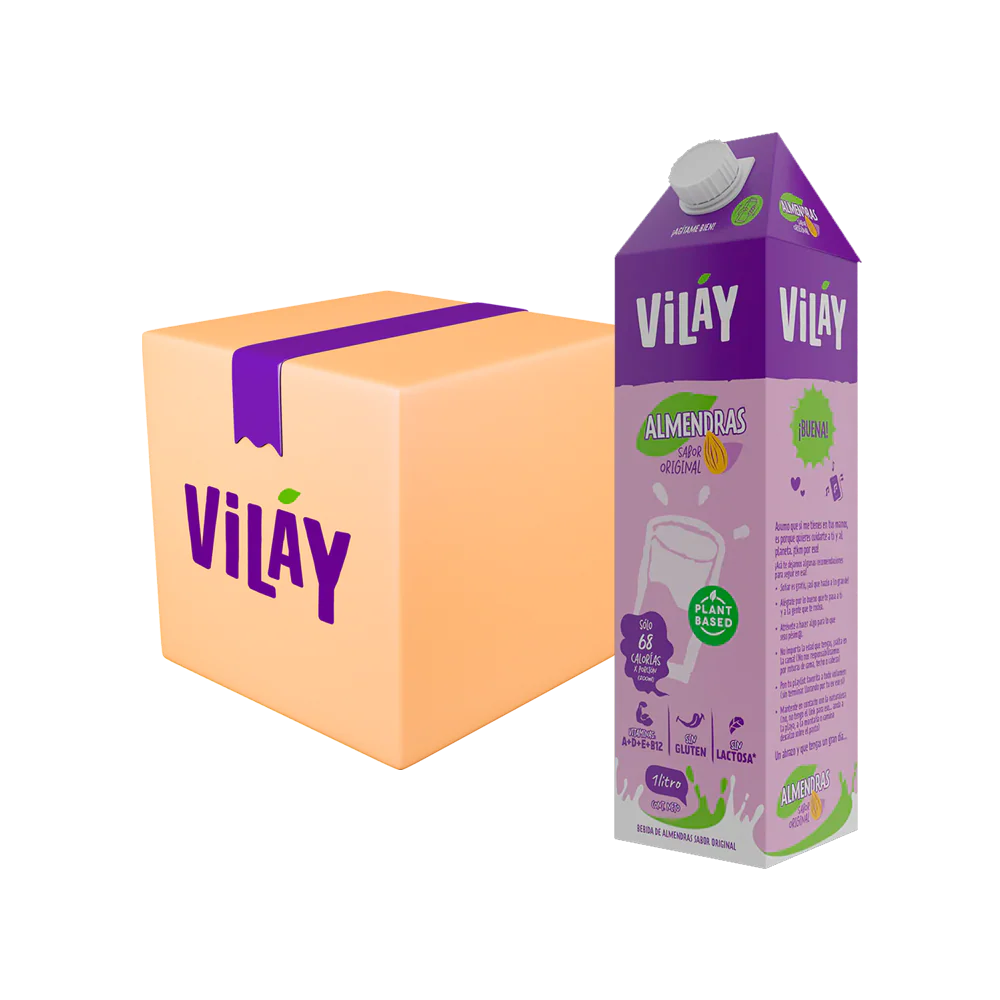 LECHE DE ALMENDRA ORIGINAL 1L - 12U