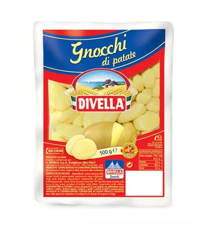 GNOCCHI (ÑOQUIS) DE PAPAS 500GRS