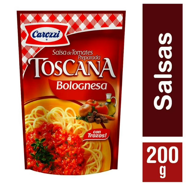 Salsa de Tomate Toscana Bolognesa Doypack, 200 g
